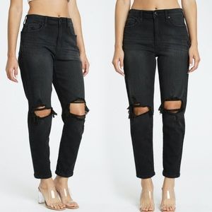 Eunina Black Tobi Jeans